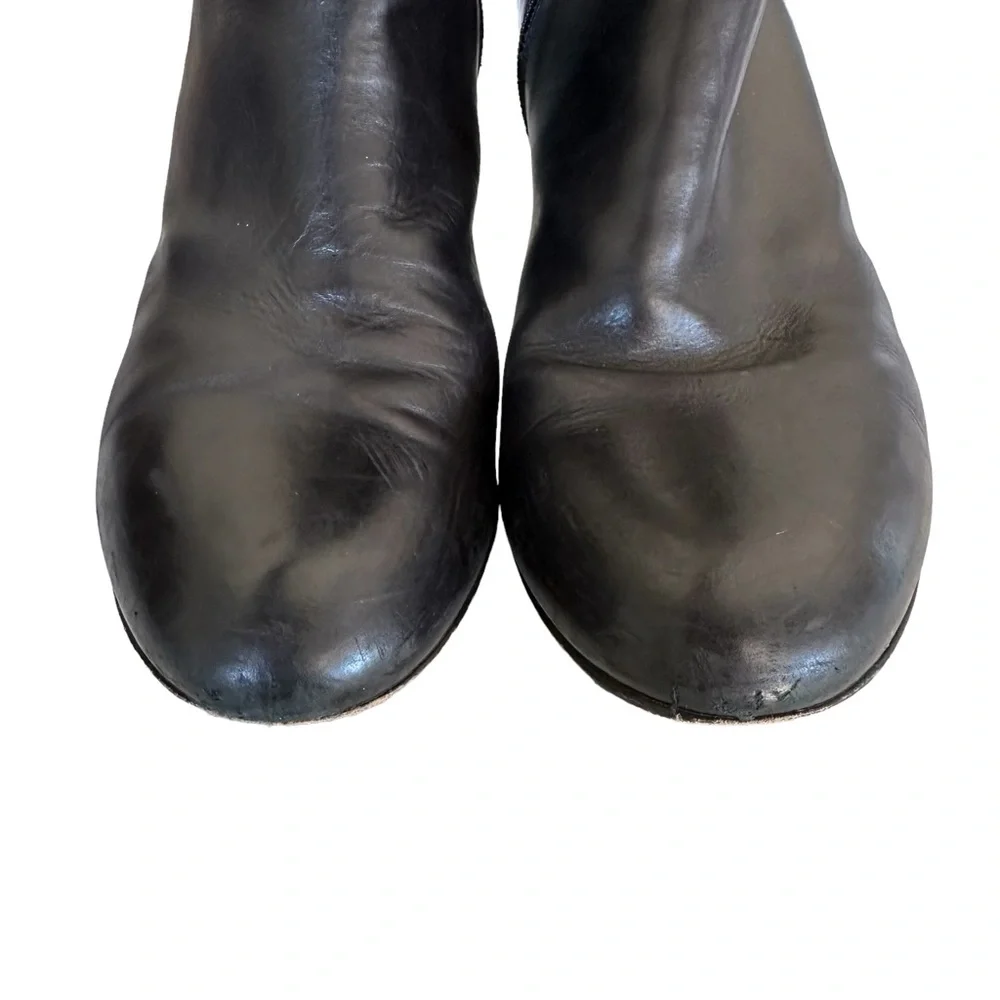 AGL Knee High Leather Boot - Picture 10 of 11